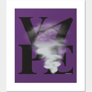 Vaping | Pop 70's Style VAPE -Cloud Posters and Art